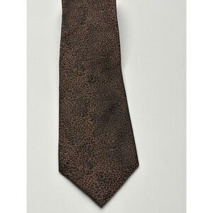 The Nature Conservancy African Wildlife Collection Bronze Textured Tie Silk